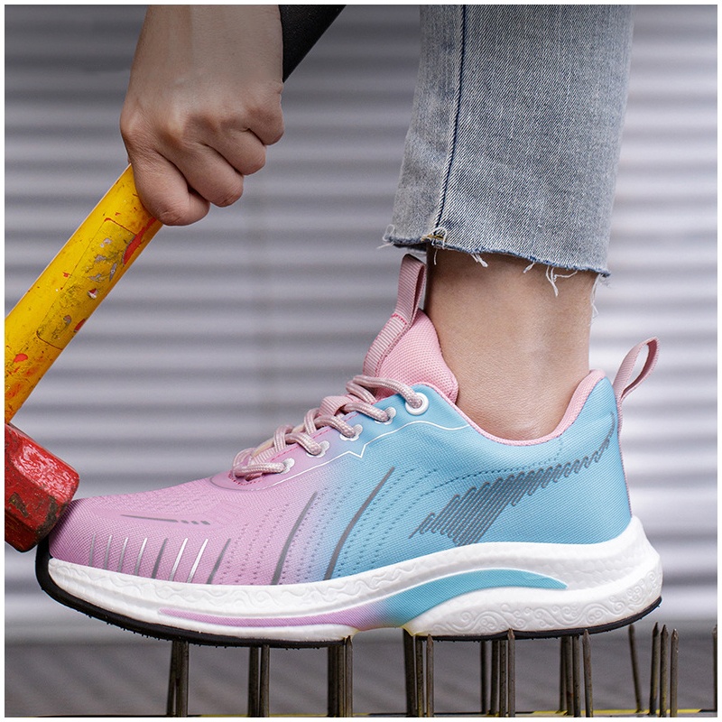 Sneakers Fashion Women - women fashion breathable steel toe cap