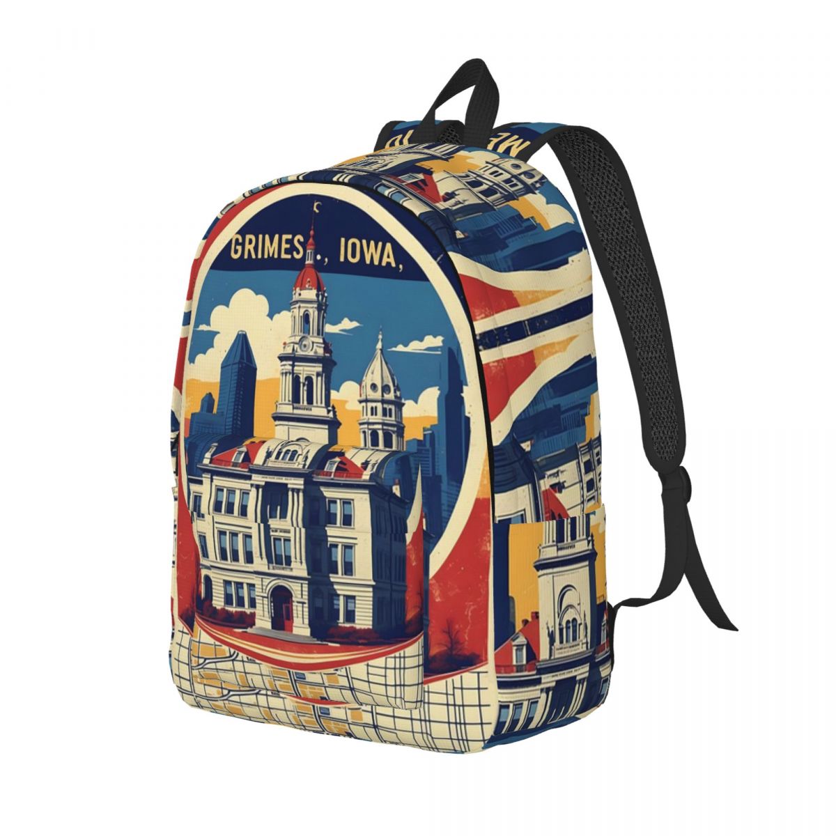 Women'S Fashion In The 1950S - Grimes Iowa 1950s USA Student Backpack