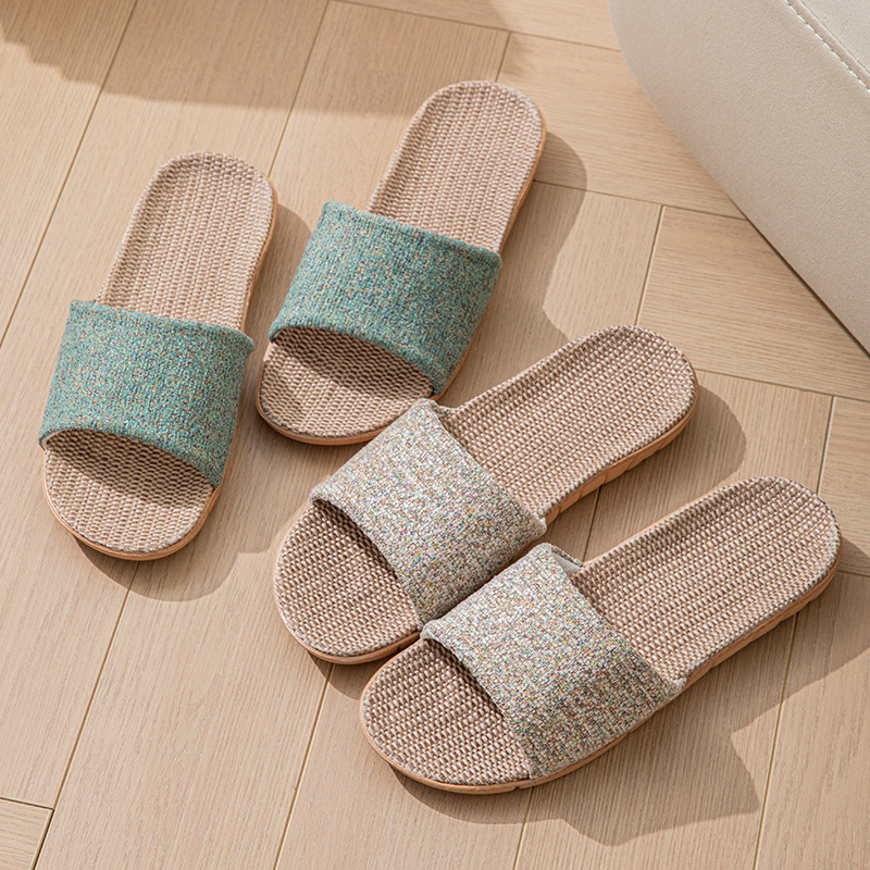 Women'S Fashion For Summer 2026 - Hemp Casual Women's Slippers Home Flats