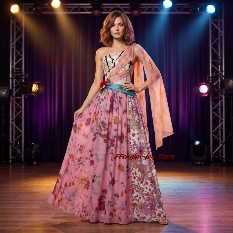 Floral Summer Dress - Summer Anime Concert Outfit-Rosy Zhao Pink