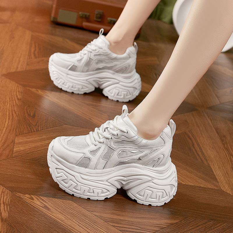 Sneakers Fashion Women - Women's Fashion Chunky Platform Sneakers Breathable