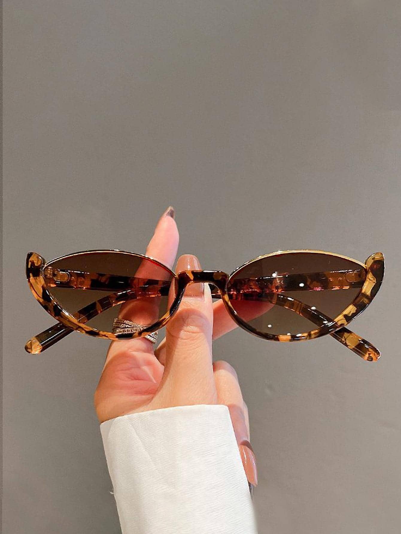 Women'S Fashion Eyeglasses - 1Pair Women Tortoiseshell Browline Fashionable Eyeglasses