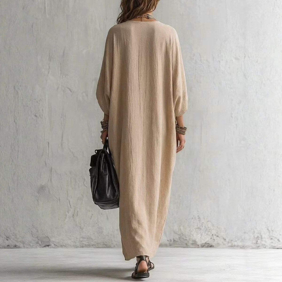 Women Boho Embroidered Kaftan  - Maxi Dress Boho review and price