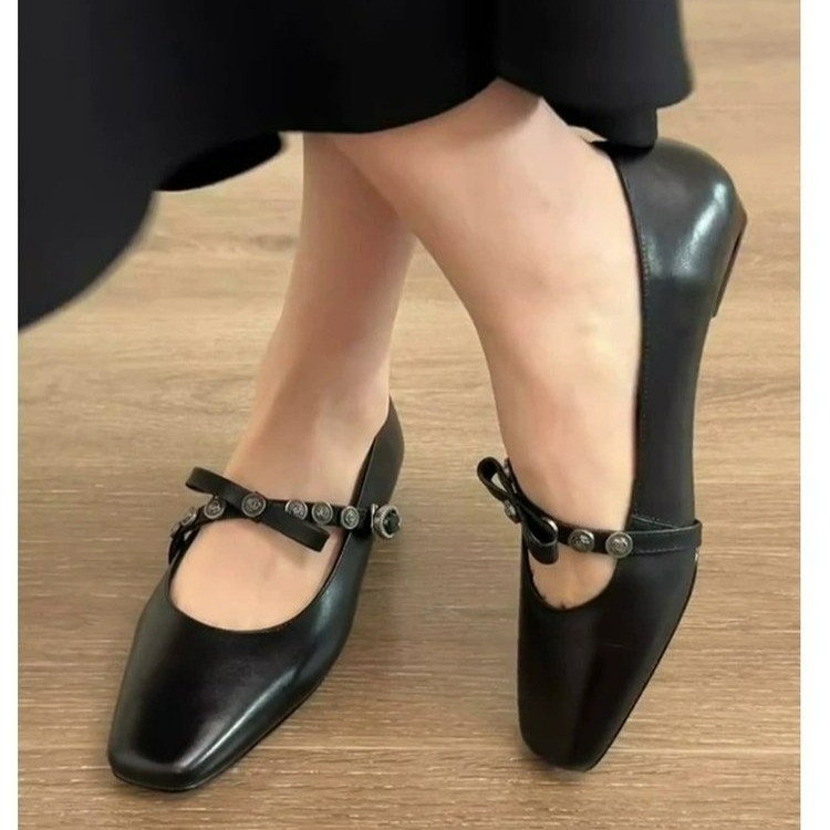French-style Bow Square-toe Ch - Women'S Fashion For Summer 2026 review and price