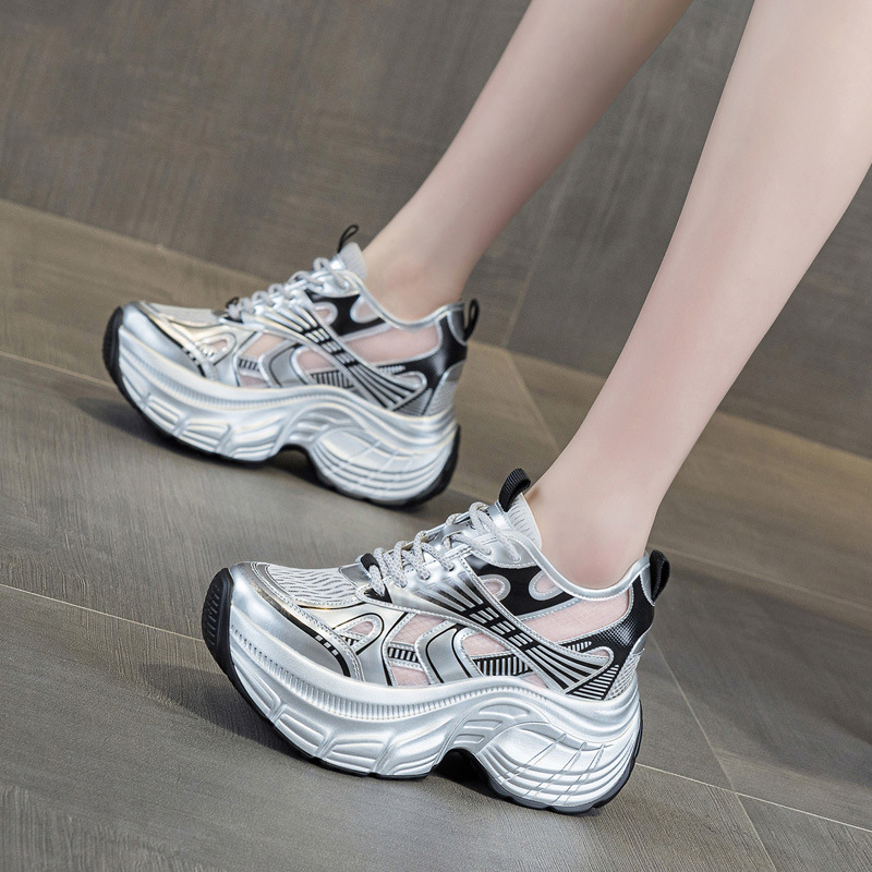 8cm Hidden Height Increasing P - Sneakers Fashion Women review and price