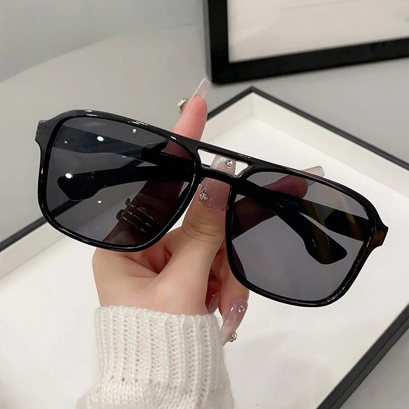Square Double Bridges Sunglass - Women'S Fashion Eyeglasses review and price