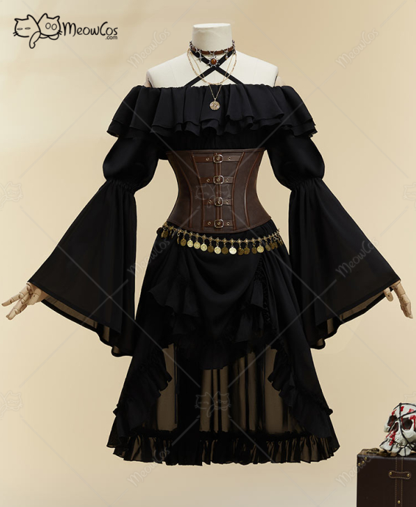 MOBBUNNY Women's Halloween Bla - Corset Top Boned review and price