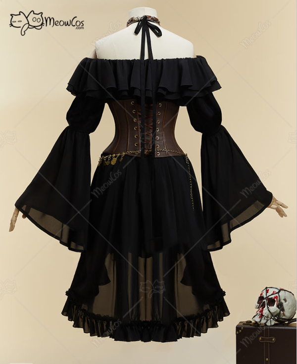MOBBUNNY Women's Halloween Bla - Corset Top Boned review and price