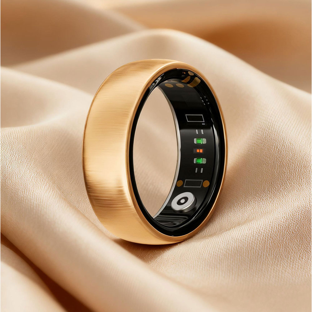 AURA Matt Smart Ring Fitness S - Women'S Fashion Rings Gold review and price