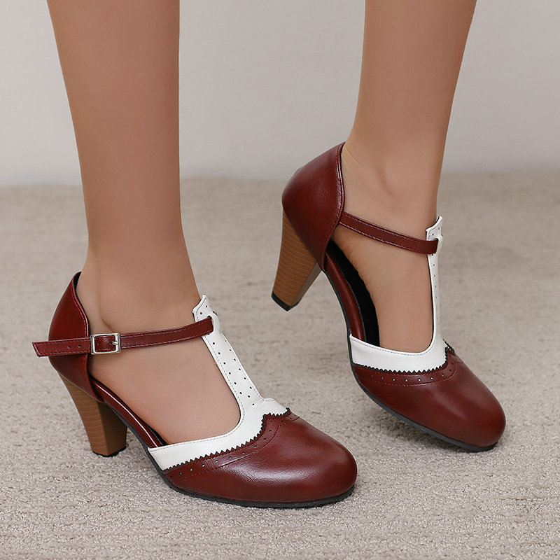 Women Vintage T-Strap Mary Jan - Women'S Fashion In The 1950S review and price