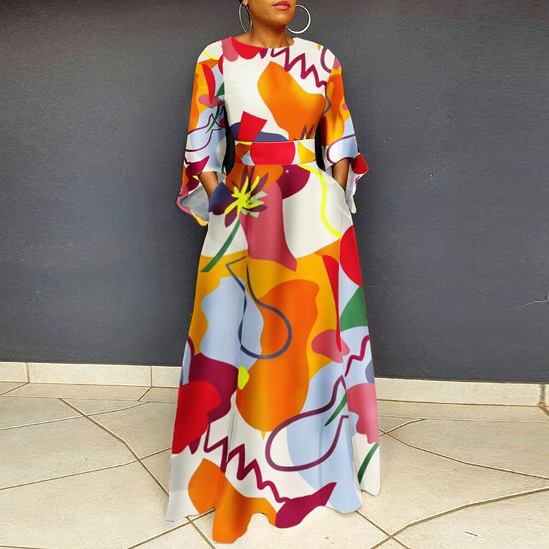 Vintage Women Party Dress Plus - Maxi Dress Boho review and price