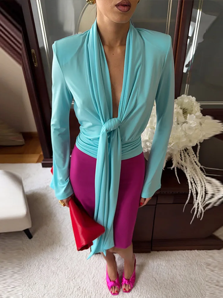 Elegant Pleated Scarf Collar S - Women'S Fashion For Summer 2026 review and price