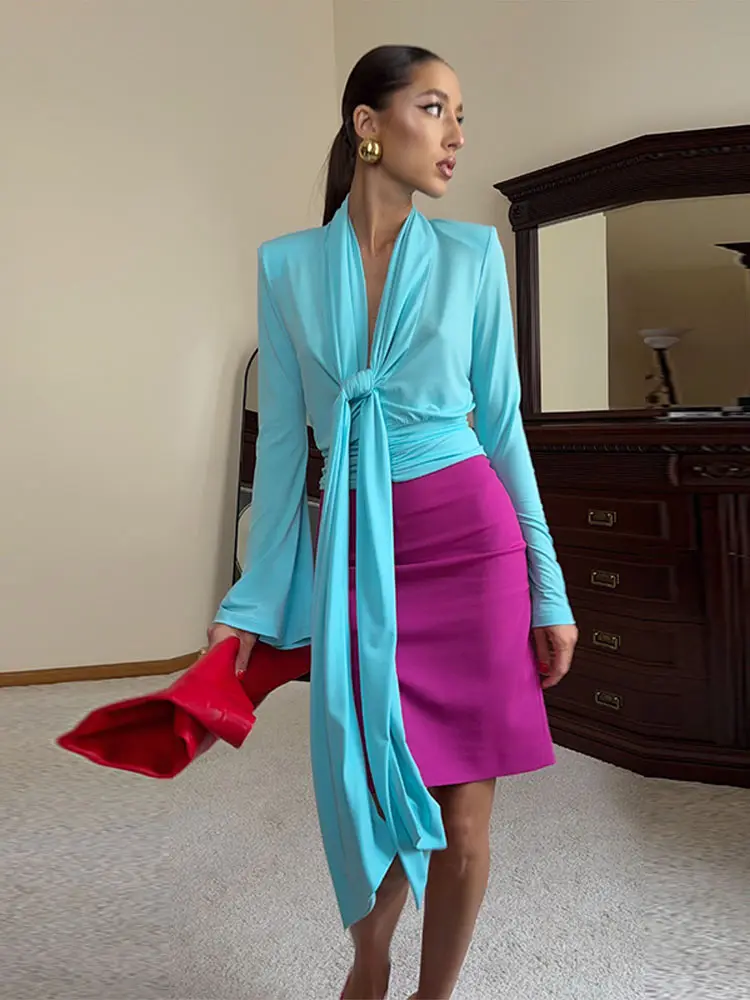Elegant Pleated Scarf Collar S - Women'S Fashion For Summer 2026 review and price