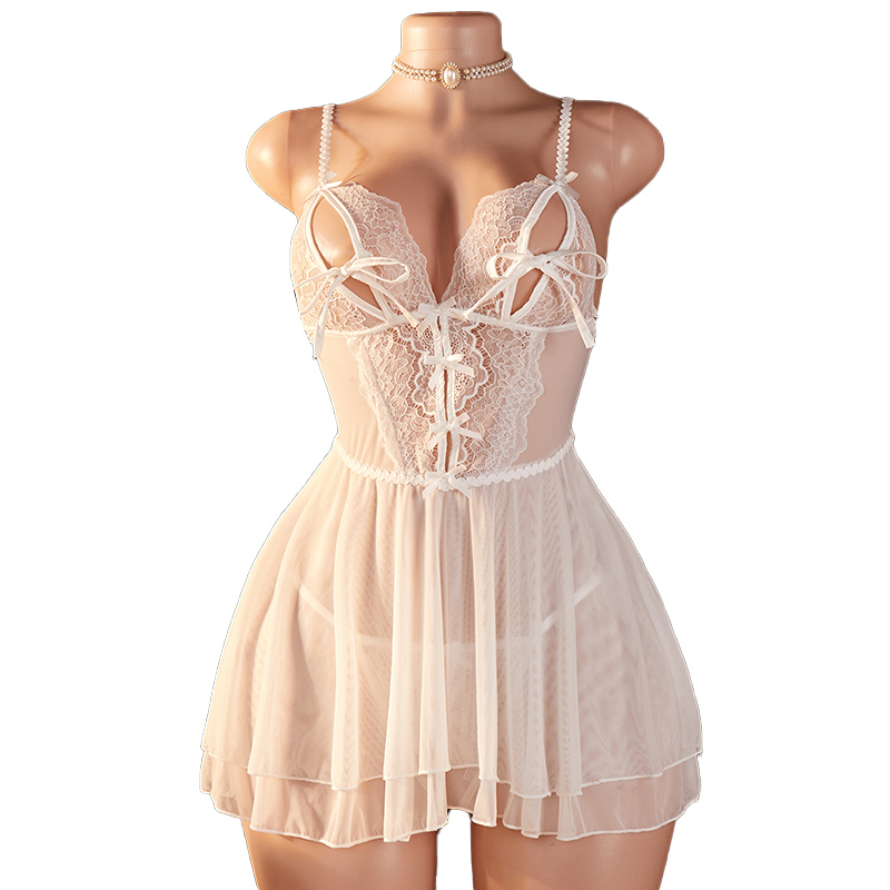 Transparent Sexy Woman Lingeri - Floral Summer Dress review and price