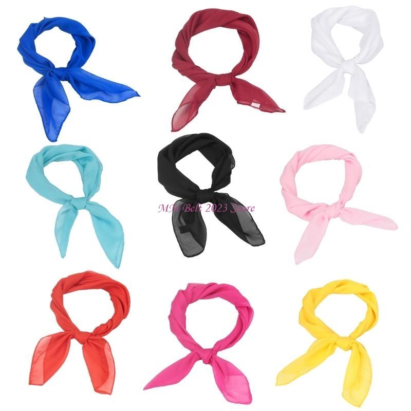 49ME Square Ribbon Neck Scarf  - Women'S Fashion In The 1950S review and price