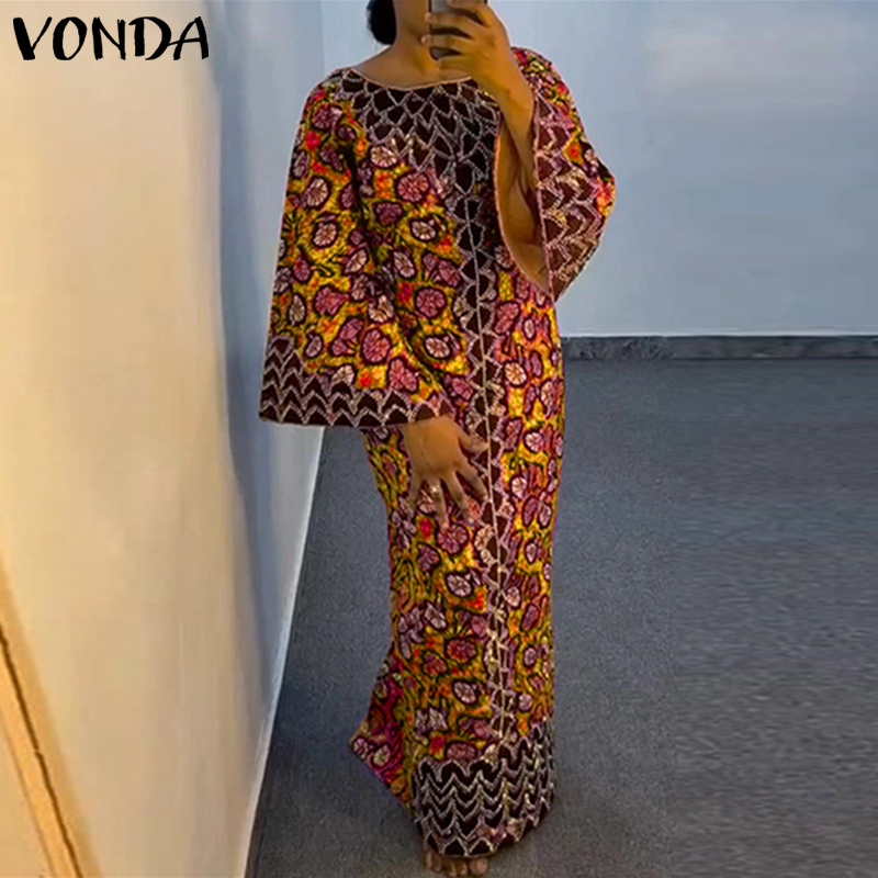 Plus Size VONDA Bohemian Dress - Maxi Dress Boho review and price