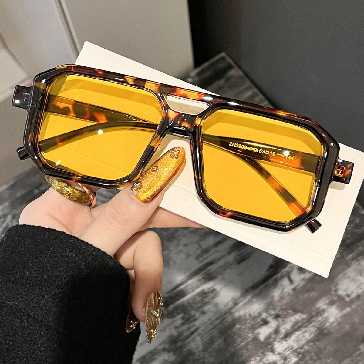 New Retro Square Double Beam S - Women'S Fashion Eyeglasses review and price