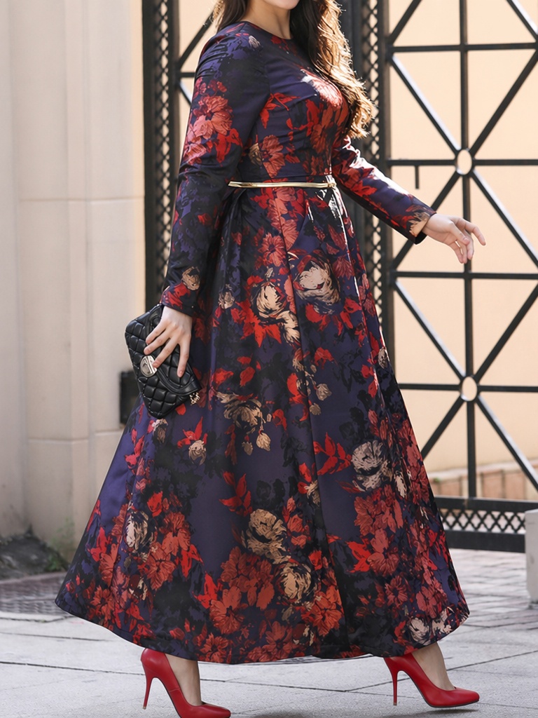 DEVCHATA Plus Size Women Vinta - Maxi Dress Boho review and price