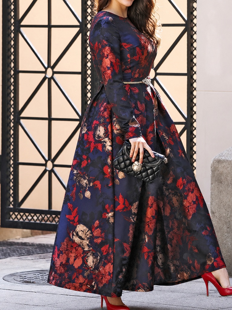 DEVCHATA Plus Size Women Vinta - Maxi Dress Boho review and price