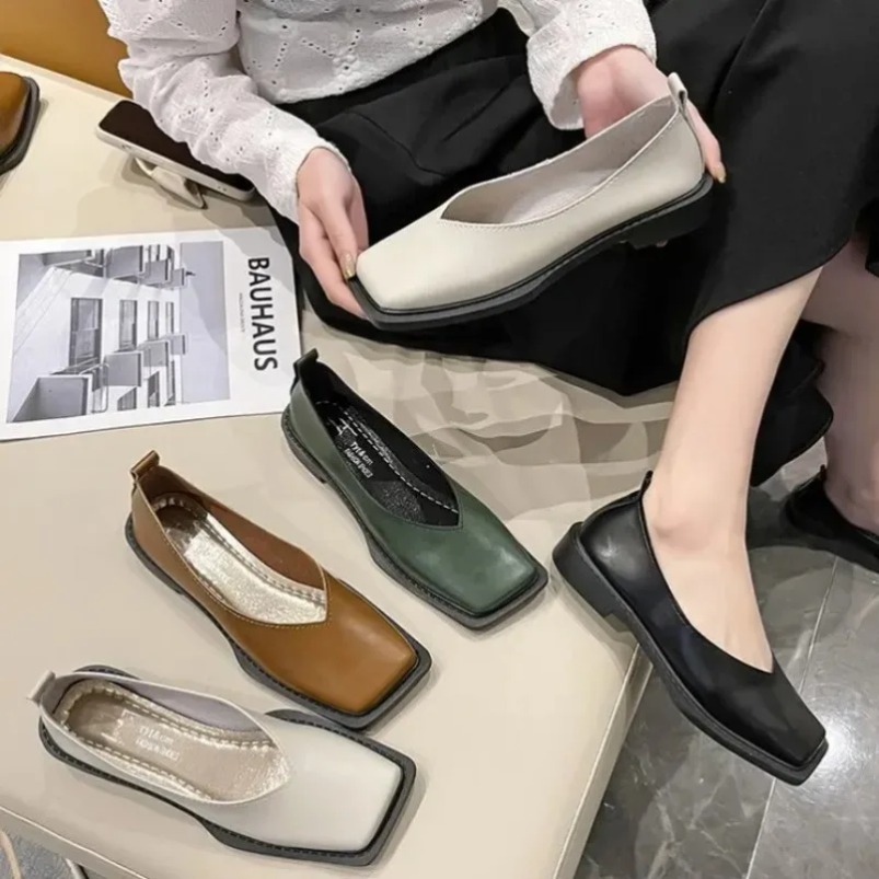 Roman Women Low Heel Pumps Lad - Sneakers Fashion Women review and price