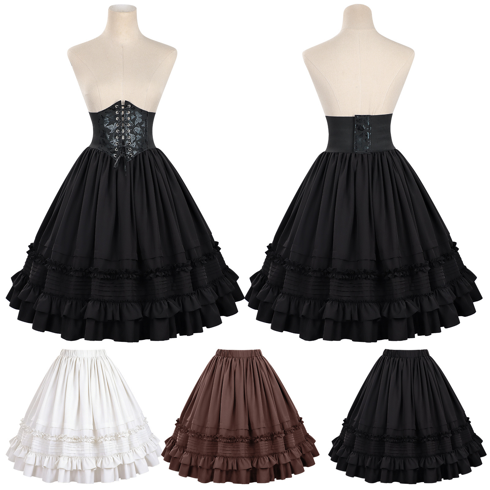 Women Medieval steampunk Layer - Corset Top Boned review and price