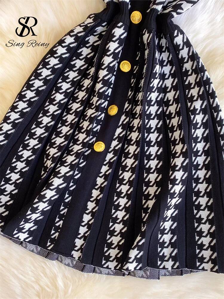 Halter Houndstooth Workwear Dr - Women'S Fashion In The 1950S review and price