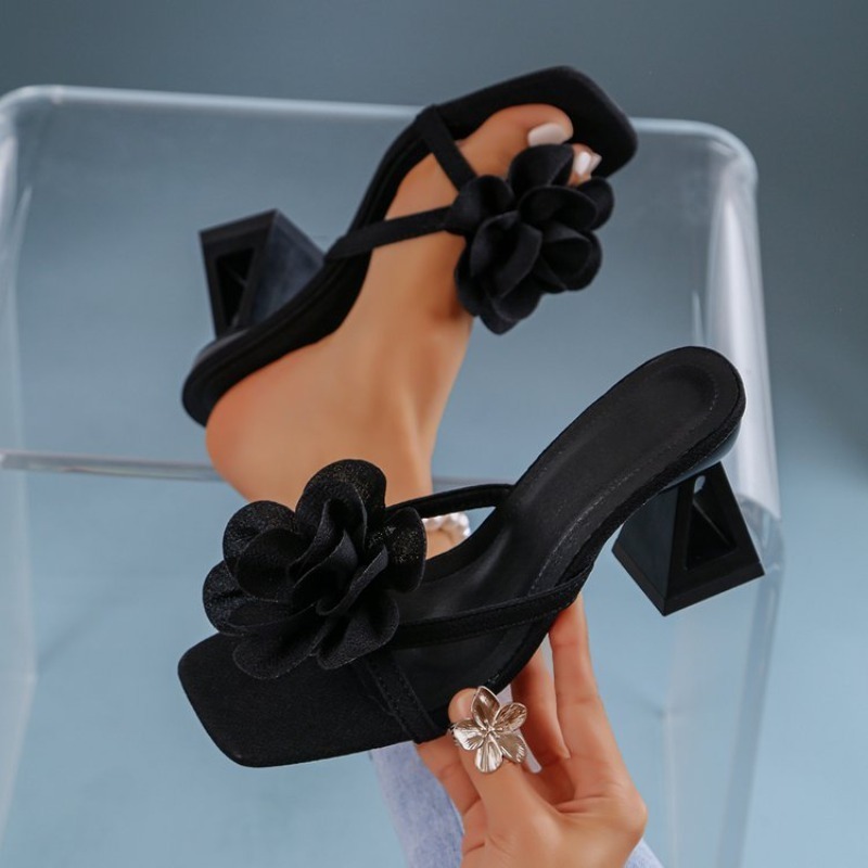 Womens 3D Flower Decor Sandals - Floral Summer Dress review and price