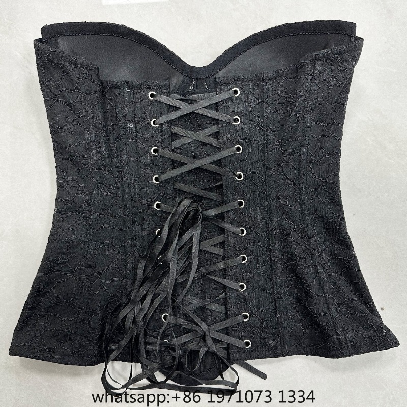 Women Lace Corset Bustier Over - Corset Top Boned review and price