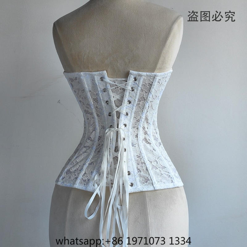 Women Lace Corset Bustier Over - Corset Top Boned review and price