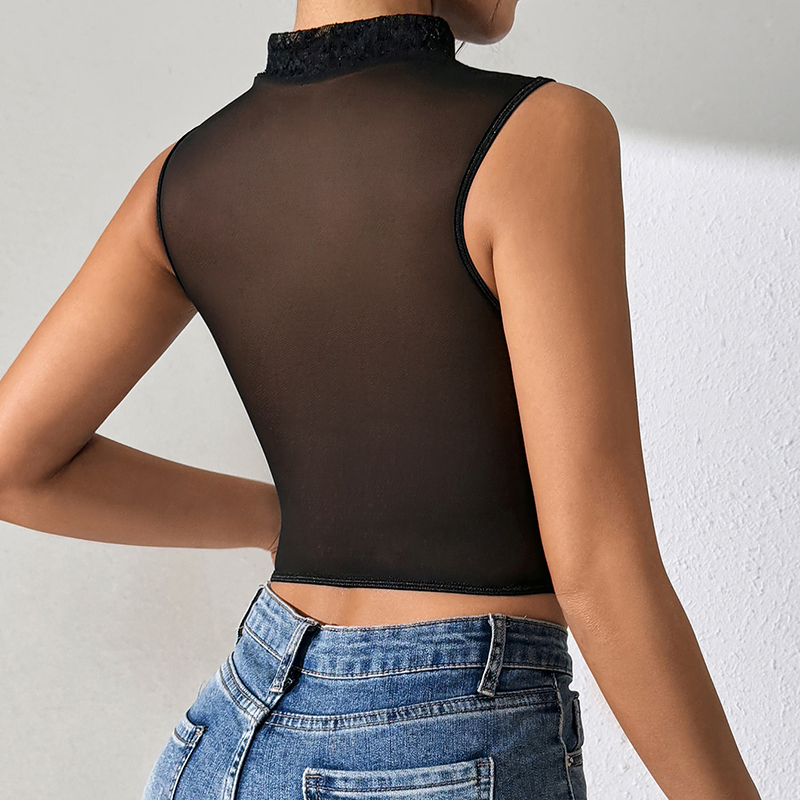 Women Sheer Mesh Boned Corset  - Corset Top Boned review and price